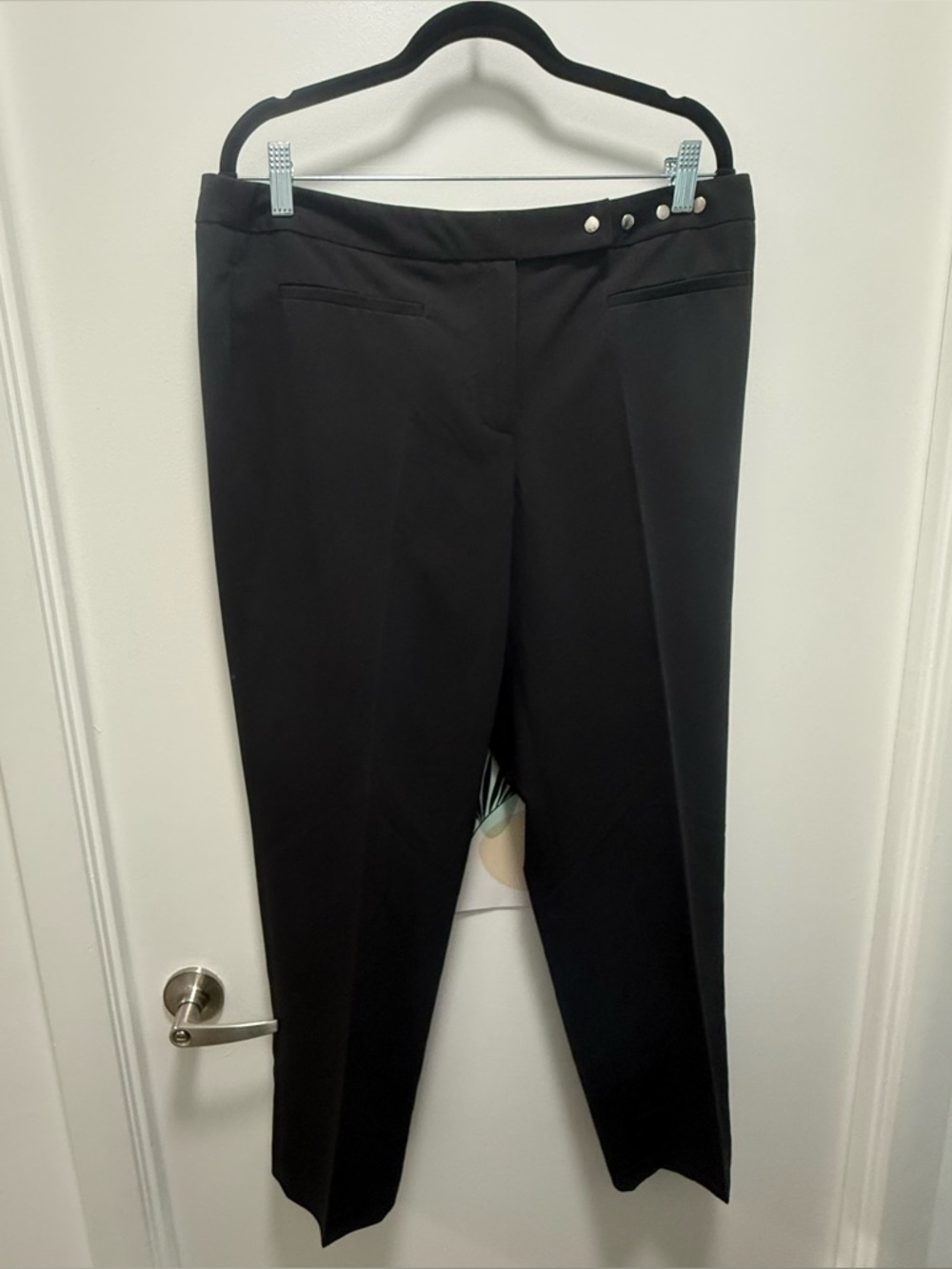 Zac & Rachel Black Tailored Dress Trousers